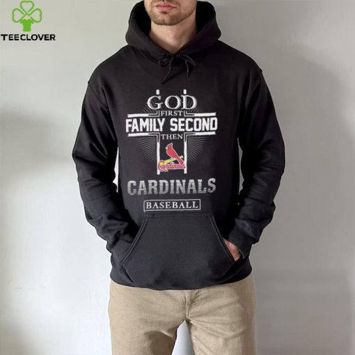 God Family Second Cardinals Baseball Shirt