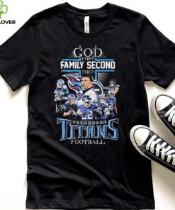 God Family Second Tennessee Titans Football Shirt