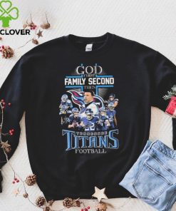 God Family Second Tennessee Titans Football Shirt