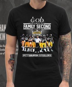 God First Family Second Then 90 Season Pittsburgh Steelers signature hoodie, sweater, longsleeve, shirt v-neck, t-shirt