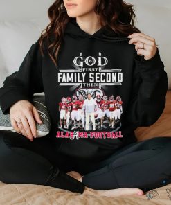 God First Family Second Then Alabama Football 2024 Rose Bowl Signatures Shirt