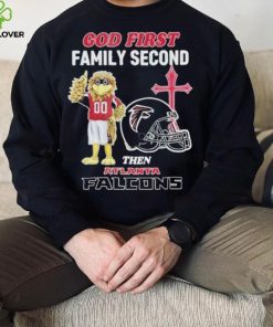 God First Family Second Then Atlanta Falcons Shirt