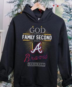 God First Family Second Then Braves Basketball Shirt