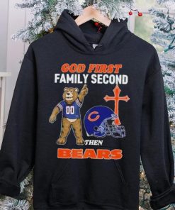 God First Family Second Then Chicago Bears Shirt