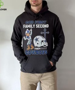 God First Family Second Then Dallas Cowboys Shirt