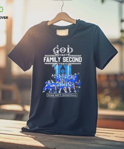 God First Family Second Then Duke Mens Basketball Teams T hoodie, sweater, longsleeve, shirt v-neck, t-shirt For Fans