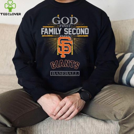 God First Family Second Then Giants Basketball Shirt