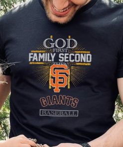 God First Family Second Then Giants Basketball Shirt