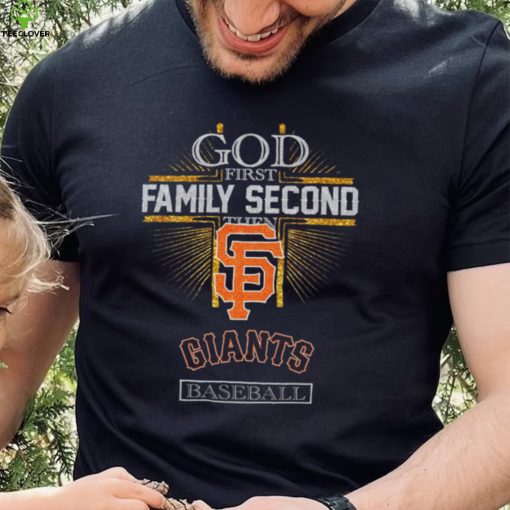 God First Family Second Then Giants Basketball Shirt