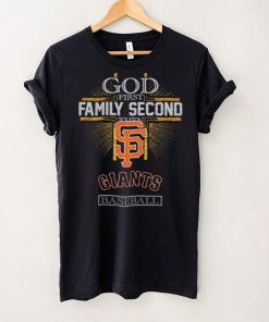 God First Family Second Then Giants Basketball Shirt