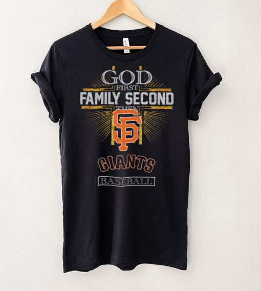 God First Family Second Then Giants Basketball Shirt