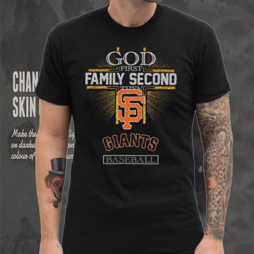 God First Family Second Then Giants Basketball Shirt