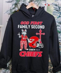 God First Family Second Then Kansas City Chiefs Shirt