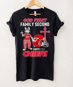 God First Family Second Then Kansas City Chiefs Shirt