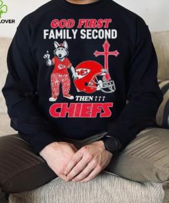 God First Family Second Then Kansas City Chiefs Shirt