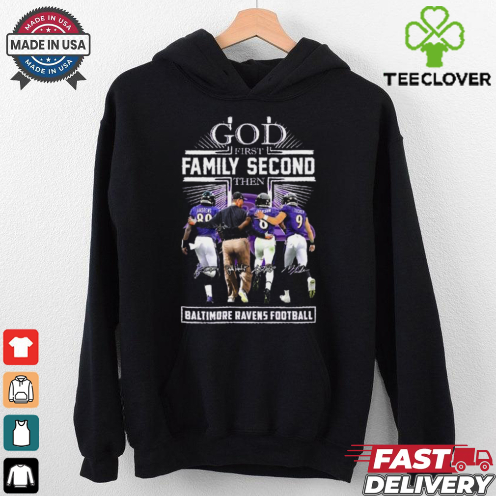 God First Family Second Then Minnesota Vikings Andrews, Jackson, Tucker And Kevin O’Connell Shirt God First Family Second Then Minnesota Vikings Andrews, Jackson, Tucker And Kevin O’Connell Shirt