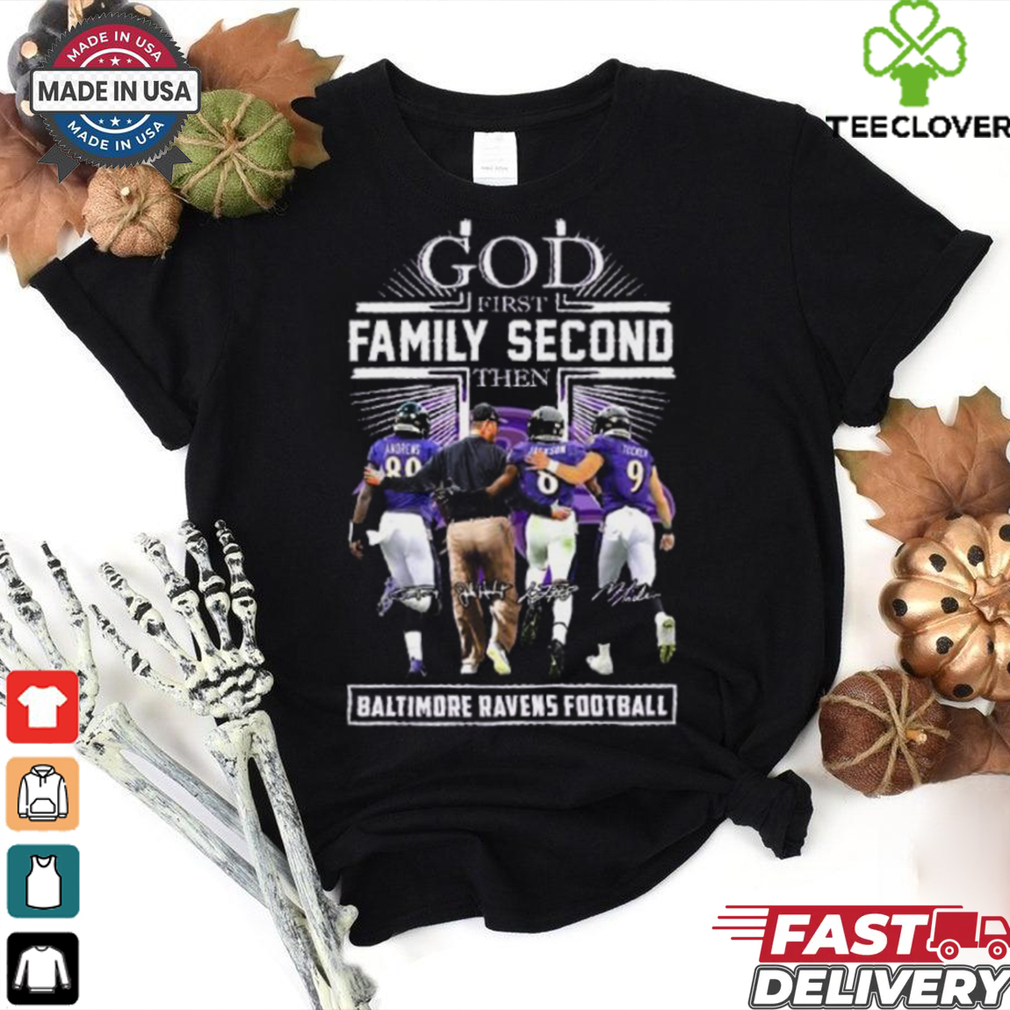 God First Family Second Then Minnesota Vikings Andrews, Jackson, Tucker And Kevin O’Connell Shirt God First Family Second Then Minnesota Vikings Andrews, Jackson, Tucker And Kevin O’Connell Shirt