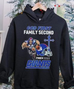 God First Family Second Then New York Giants Shirt