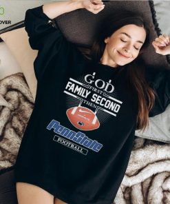 God First Family Second Then Penn State Vapor Elite Football Shirt