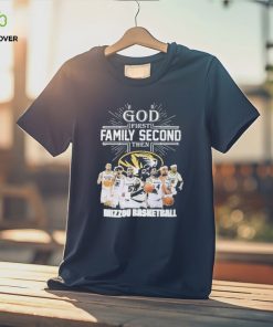 God First Family Second Then Teamsport Mizzou Basketball T hoodie, sweater, longsleeve, shirt v-neck, t-shirt For Fans