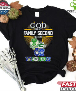 God First Family Second Then Wisconsin Sports 2024 shirt