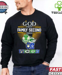 God First Family Second Then Wisconsin Sports 2024 shirt