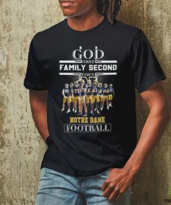 God First Family Second then Notre Dame Football 2023 Shirt 1 God First Family Second then Notre Dame Football 2023 Shirt