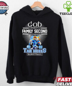 God Frist Family Secon Then North Carolina Tar Heels mascot shirt