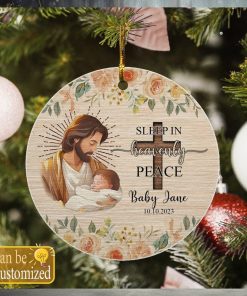 God In Heaven Custom Ornament