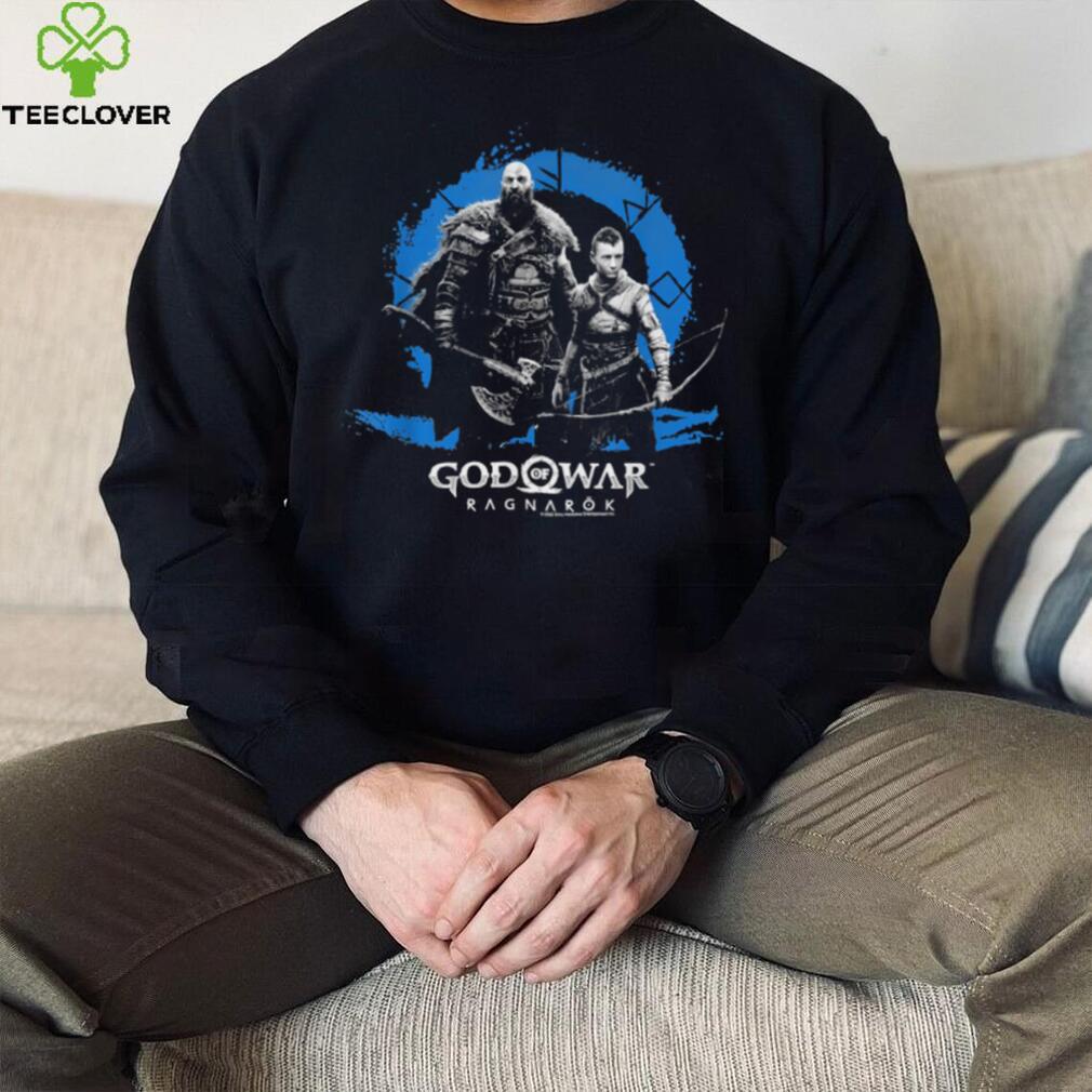 God Of War Ragnarok Icon With Kratos And Atreus T Shirt God Of War Ragnarok Icon With Kratos And Atreus T Shirt