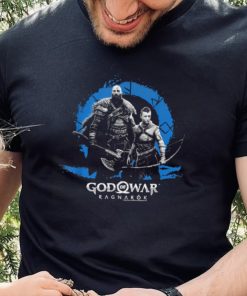 God Of War Ragnarok Icon With Kratos And Atreus T Shirt