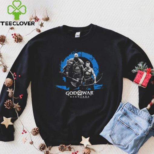 God Of War Ragnarok Icon With Kratos And Atreus T Shirt