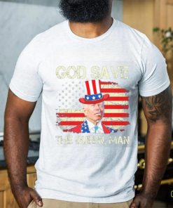 God Save The Queen Man Funny Joe Biden 4th Of July Shirt