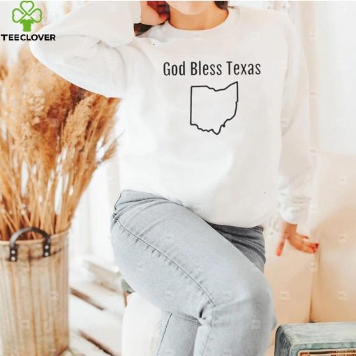 God bless Texas map shirt