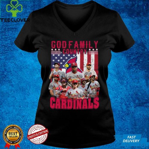 God family Country Adam Wainwright St Louis Cardinals T Shirt