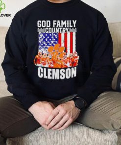 God family country Clemson Tigers American flag 2022 hoodie, sweater, longsleeve, shirt v-neck, t-shirt