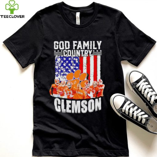 God family country Clemson Tigers American flag 2022 hoodie, sweater, longsleeve, shirt v-neck, t-shirt