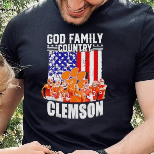 God family country Clemson Tigers American flag 2022 hoodie, sweater, longsleeve, shirt v-neck, t-shirt