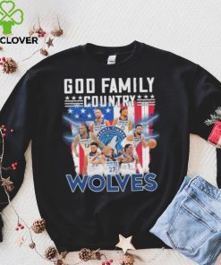 God family country Minnesota timberwolves signatures America flag hoodie, sweater, longsleeve, shirt v-neck, t-shirt