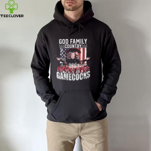 God family country South Carolina Gamecocks american flag 2022 hoodie, sweater, longsleeve, shirt v-neck, t-shirt