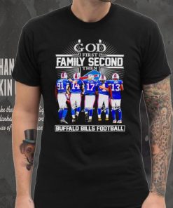 God first family second then Buffalo Bills football signatures hoodie, sweater, longsleeve, shirt v-neck, t-shirt