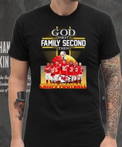 God first family second then Kansas City Chiefs football famous players poster hoodie, sweater, longsleeve, shirt v-neck, t-shirt