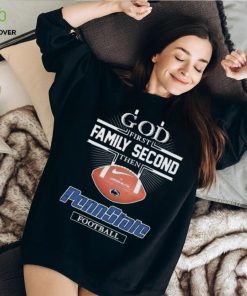 God first family second then Penn State Nittany Lions Football logo 2023 hoodie, sweater, longsleeve, shirt v-neck, t-shirt