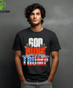 God guns Trump art shirt