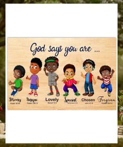 God says You are Horizontal Poster
