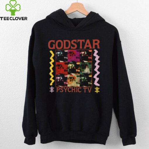 Godstar PSYCHIC TV Genesis P Orridge Black T Shirt