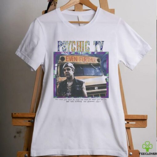 Godstar PSYCHIC TV Genesis P Orridge Even Furthur Tee