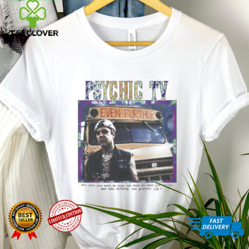 Godstar PSYCHIC TV Genesis P Orridge Even Furthur Tee