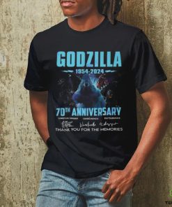 Godzilla 70th Anniversary 1954 2024 Signature Thank Yu For The Memories Unisex T Shirt