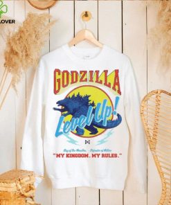 Godzilla Level Up My Kingdom My Rules King Of The Monsters Defender Of Nature T shirts